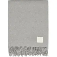 Scandi Living Loom puuvillatorkkupeitto 125x170 cm Sumu
