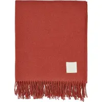 Scandi Living Loom puuvillatorkkupeitto 125x170 cm Ruoste