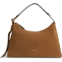 Tommy Hilfiger Th Statement Shoulder Bag Suede - Brown - ONE SIZE