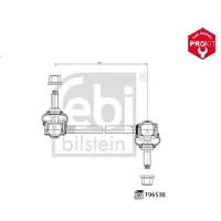 FEBI BILSTEIN Tanko, kallistuksenvaimennin 196538