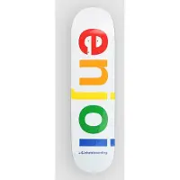 Enjoi Spectrum R7 8.25" Skeittilaudan dekki white Koko Uni