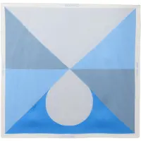 Calvin Klein Huivi 'Colour-blocked' sininen / kyyhkynsininen / vaaleansininen / vaaleanharmaa