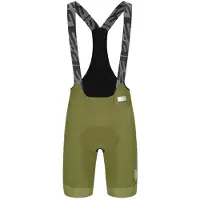Q36.5 Adventure Cargo Bib Shorts Green, Size M