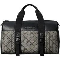 Calvin Klein Mixed Emblem Aop Duffle - Beige - ONE SIZE