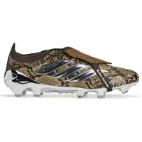 Adidas Predator Elite Fold-over Tongue Fg Wales Bonner - Ruskea/hopea Limited Edition - Nurmi (Fg), koko 40⅔