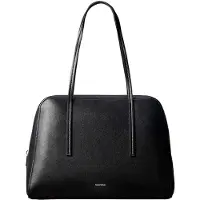 Calvin Klein Foil Logo Bowling Bag - Black - ONE SIZE