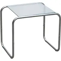 Leitmotiv Side Tabel Ventana - Silver - W:40CM H:45CM