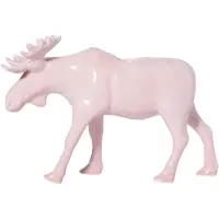 Magnor - Moose Kynttilänjalka hirvi 14 cm Vaaleanpunainen