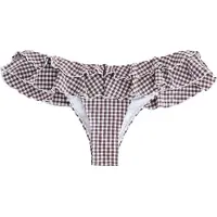 Next Bikinihousut ruskea / valkoinen
