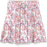 Vero Moda Hame 'VMMENNY' sininen / hummeri / tumma pinkki / valkoinen