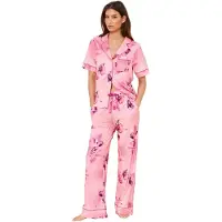 Lipsy Pyjama lila / vaaleanpunainen / vaalea pinkki