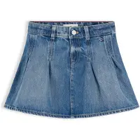 Tommy Hilfiger Denim Pleated Skirt - Blue - 44