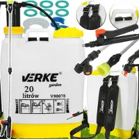 Hobby Hall 20 litran paineistettu reppusumutin, jossa on jatkettava suutin