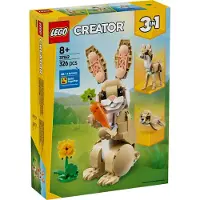 LEGO Creator 3-in-1 S p pupulelu - Rakennuslelusetti, jossa 3 rakennusvaihtoehtoa Pupuhylje tai laama - El inhahmot lapsille tyt ille ja pojille