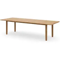 Dedon , TIBBO ruokapöytä 103 x 278 cm BQW teak 0205