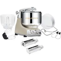 Ankarsrum Assistent Original AKM 6230 yleiskone ja pastasetti, harmony beige
