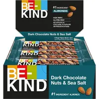 Be-Kind 12 x BeKind Core Bar 40 g Dark Chocolate Nuts & Sea Salt