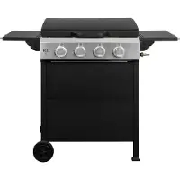 Fcc BBQ Fry 4 kaasugrilli -P-260040-40 (musta)