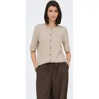 JDY Neuletakki 'JDYChloe' meleerattu beige