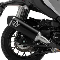 Arrow Urban Aluminium Dark With Dark End Cap Honda Adv 350 ´22 Hyväksytty äänenvaimennin