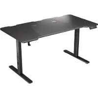 Endorfy Sit-Stand-Desk Atlas L Electric -sähköpelipöytä, Musta, 150x78cm