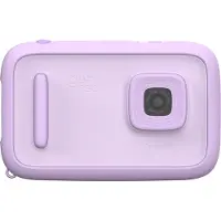 MyFirst Camera 50 - Lasten kamera tekoälyteknologialla, IPS-kosketusnäytöllä ja 16 megapikselin/20 megapikselin kaksoislinssillä (violetti)