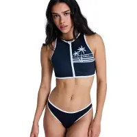Roxy The Retro Essentials Crop Top - Black - S