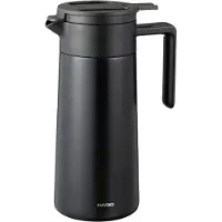 Hario kaksiseinäinen termospannu keraamisella pinnoitteella, 800 ml – musta