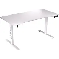 Endorfy Sit-Stand-Desk Atlas L Electric -sähköpelipöytä, Valkoinen, 150x78cm