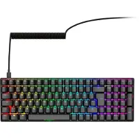 Sharkoon SGK50 S2, Tenkeyless (80–87 %), Langallinen & langaton, Langaton RF, Mekaaninen, QWERTZ, LED (4044951040810)