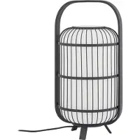 LUCANDE terassivalaisin Tayori, musta, 64 cm, IP44 Tayori, Musta, Alumiini, Design