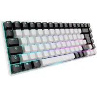 Sharkoon SKILLER SGK50 S3 keyboard USB QWERTY keyboard German White