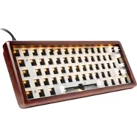Sharkoon Gaming Tastatur Skiller SGK50S4 Gen2 Wood barebone (4044951042760)
