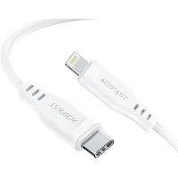 Acefast Usb-c - Lightning 30 W -kaapeli 1,2 M - Valkoinen