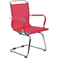 CLP Vierailijatuoli Barnet Mesh, Punainen