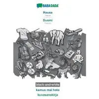 Babadada black-and-white, Hausa - Suomi, kamus mai hoto - kuvasanakirja