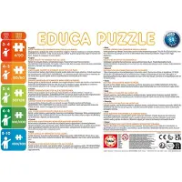 Educa Palapeli Eläimet - - 200 kappaletta - Lapsille