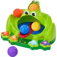 Bright Starts Poppin' Ball Frog aktiivilelu soittaa melodiaa 6 m+ 1 kpl