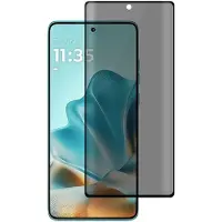 SKALO 2-KPL Motorola Edge 60 Pro 5G Yksityisyys näytönsuoja karkaistu lasi - Musta