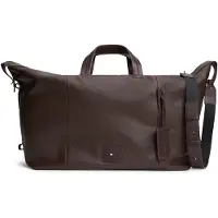 Tommy Hilfiger Matkakassi 'Logo Patch Casual Duffel' suklaa