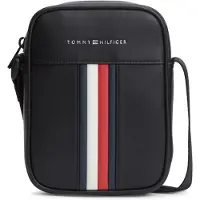 Tommy Hilfiger Olkalaukku 'Signature Tape' laivastonsininen / punainen / musta / valkoinen