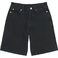 The New Svende Pitkät Baggy Fit Farkkushortsit Medium Black Denim Medium Black Denim-6 Y Musta 6 vuotta Pojat