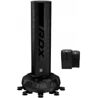 RDX Sports free-standing punchbag set F6 6ft KARA with gloves musta