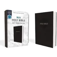 Zondervan NIV, Holy Bible, Soft Touch Edition, Imitation Leather, Black, Comfort Print