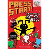Super Rabbit Boy vs. Super Rabbit Boss!: A Branches Book (Press Start! #4): Volume 4