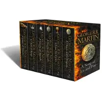 A Game of Thrones: The Story Continues. 6 Volumes Boxed Set: A DANCE WITH DRAGONS / A FEAST FOR CROWS / A STORM OF SWORDS 2 / A STORM OF SWORDS 1 / A CLASH OF KINGS / A GAME OF THRONES