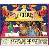 BOKUS The Story of Christmas Story Book Set and Advent Calendar