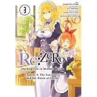 Yen Press RE: Zero -Starting Life in Another World-, Chapter 4: The Sanctuary and the Witch of Greed, Vol. 3 (Manga)