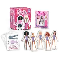 Running Pr Miniature Editions Barbie Magnet Set: Mix-and-Match Outfits!