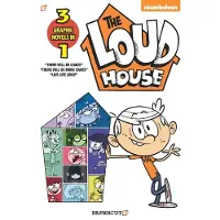 Papercutz The Loud House 3 in 1 Vol. 1: There Will Be Chaos, There Will Be More Chaos, and Live Life Loud!